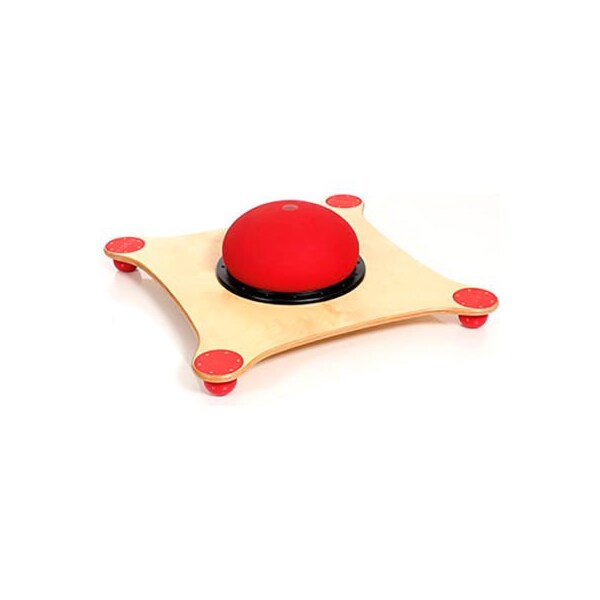TOGU JumpStep Balance Board, Birch Wood with Red Balls
